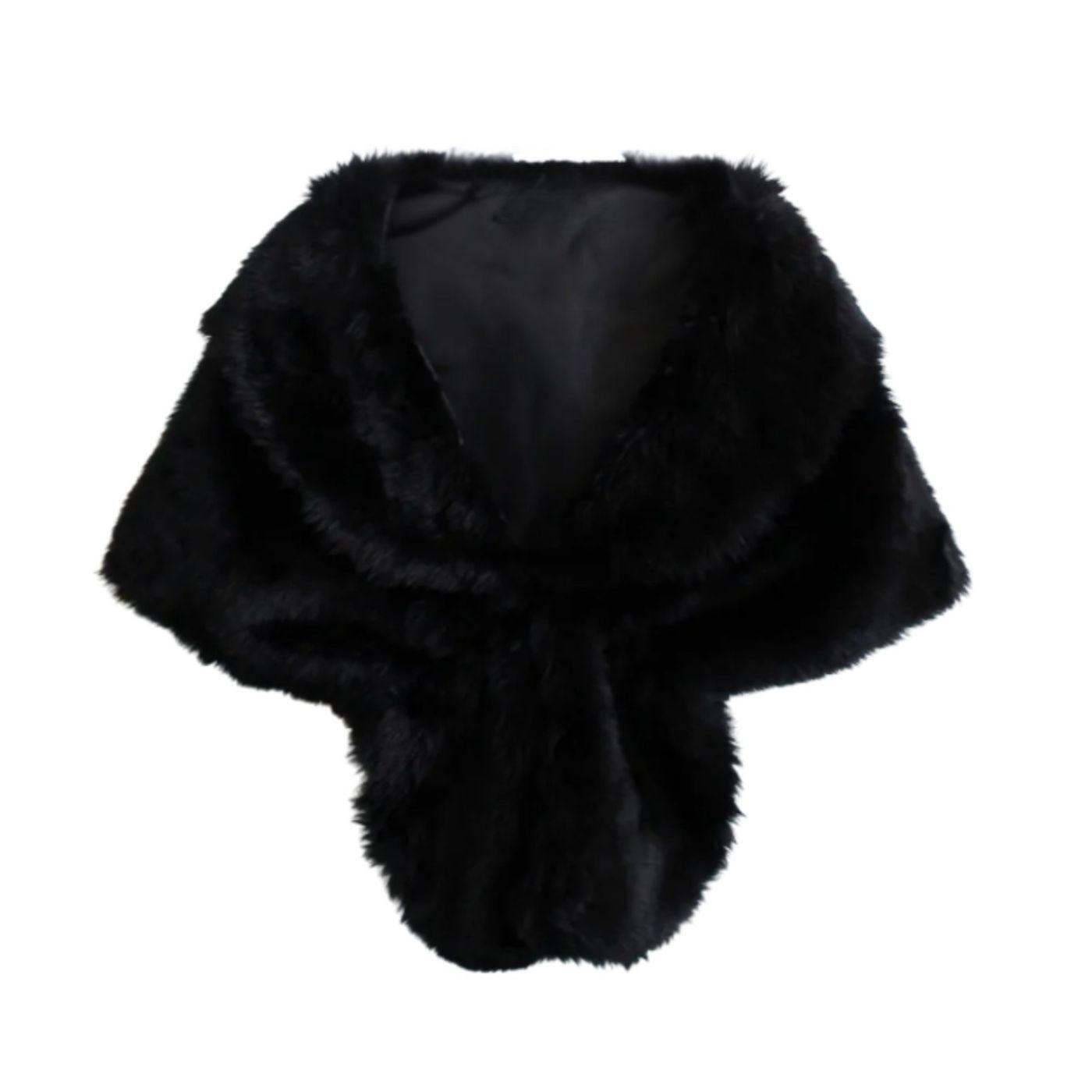 Tapado Estola Elegante Envolvente Estilo Peluche 6061-3