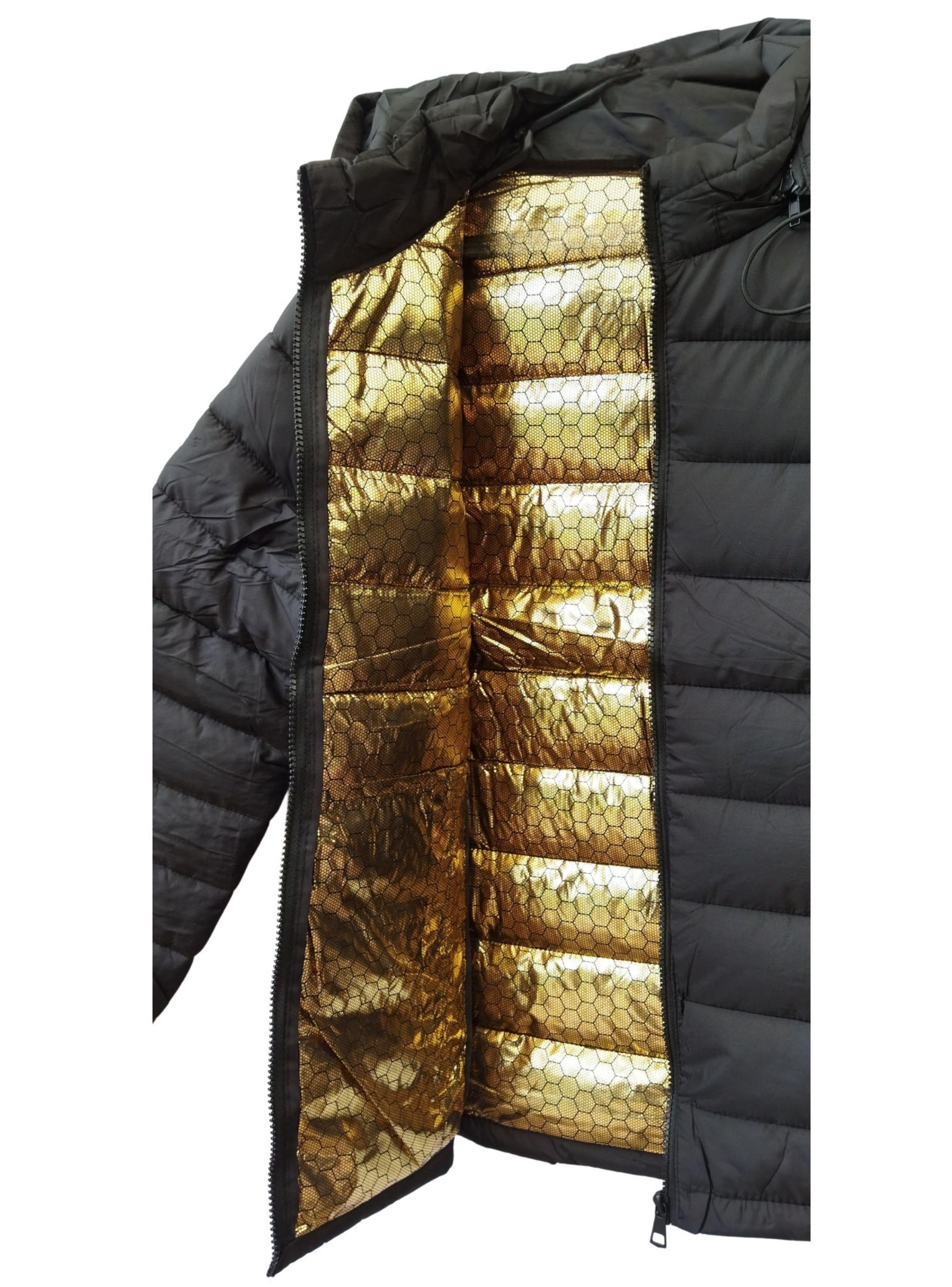 Parka Hombre Chaqueta Calidad Premium Resistente Agua Gorro 5014-2