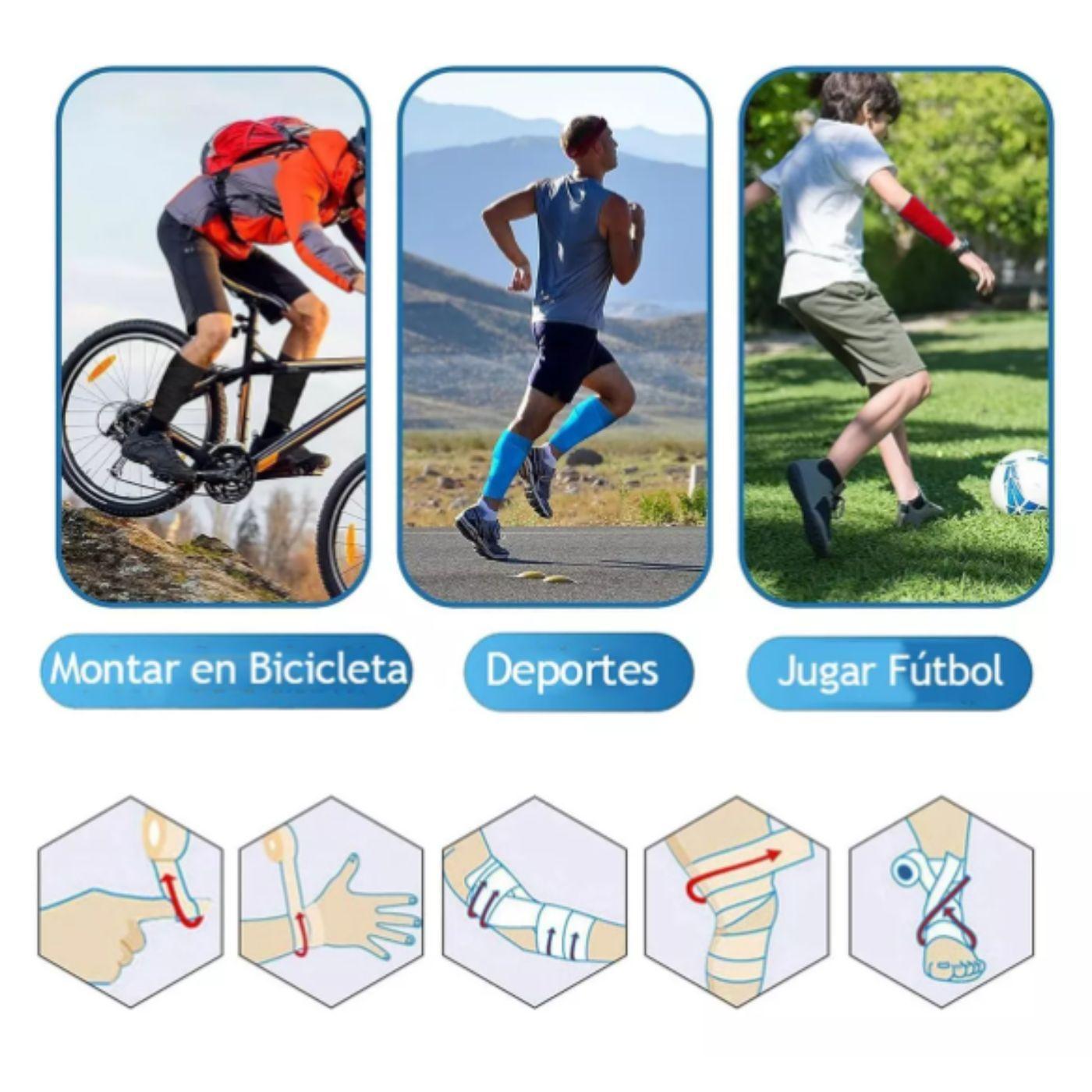 Pack 2 Venda Coban Elastica Cohesiva Autoadherible 990-5