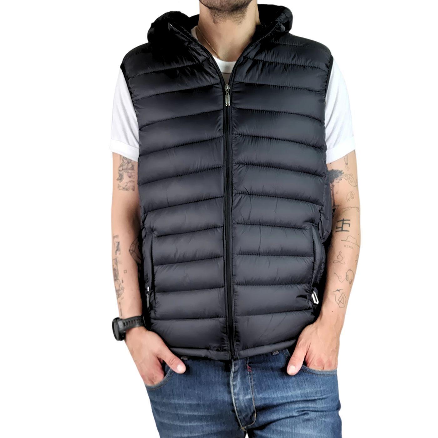 Parka Sin Mangas Hombre Chaqueta Calidad Premium Gruesa 909-0
