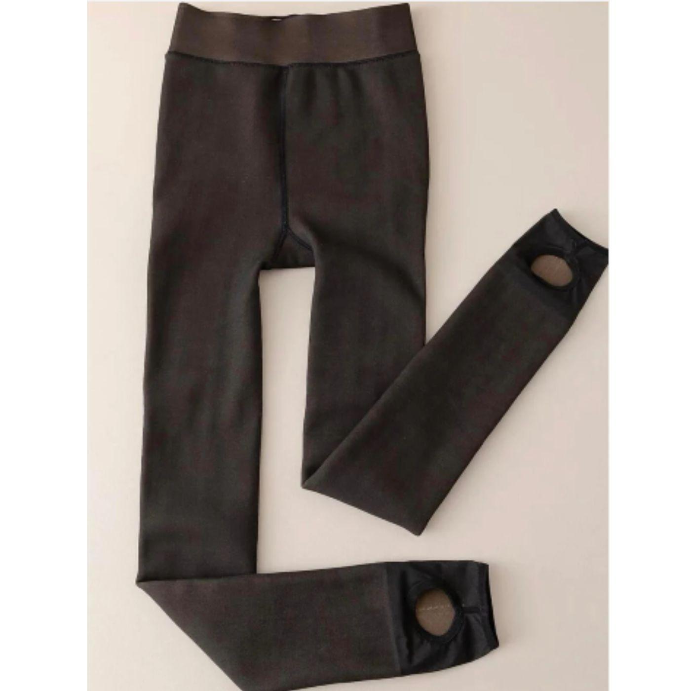 Calza Térmica Efecto Piel Mujer Invierno Forro Piel 8020-3