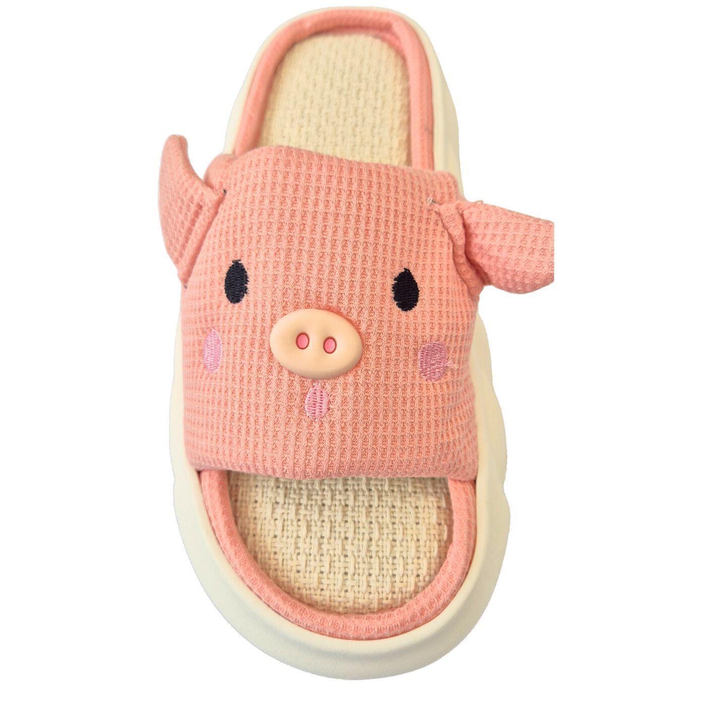 Pantufla Premium Zapato Chala Descanso Confortable Mujer Chanchito 568-0