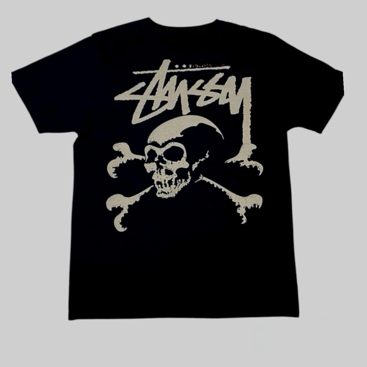 Polera Camiseta Stussy Calavera -1
