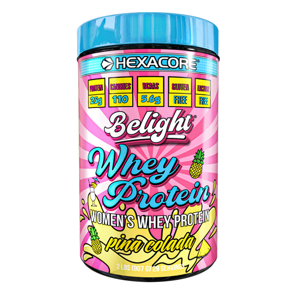Belight Womens Whey Protein Isolate 2 Libras 29 Servicios - Piña Colada-0