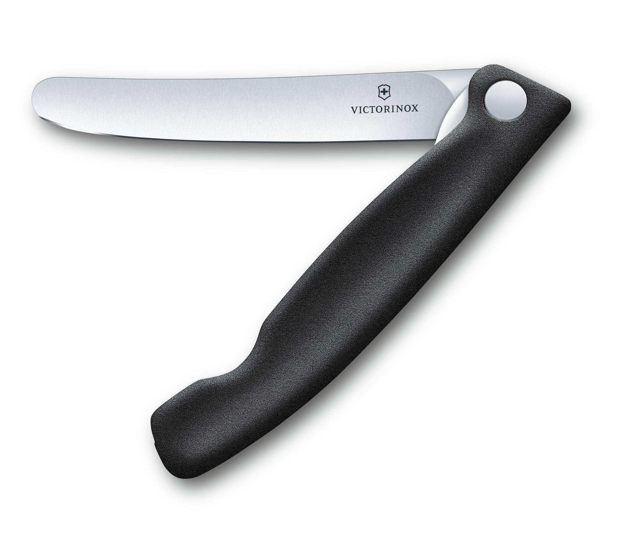Cuchillo plegable negro liso Victorinox-0