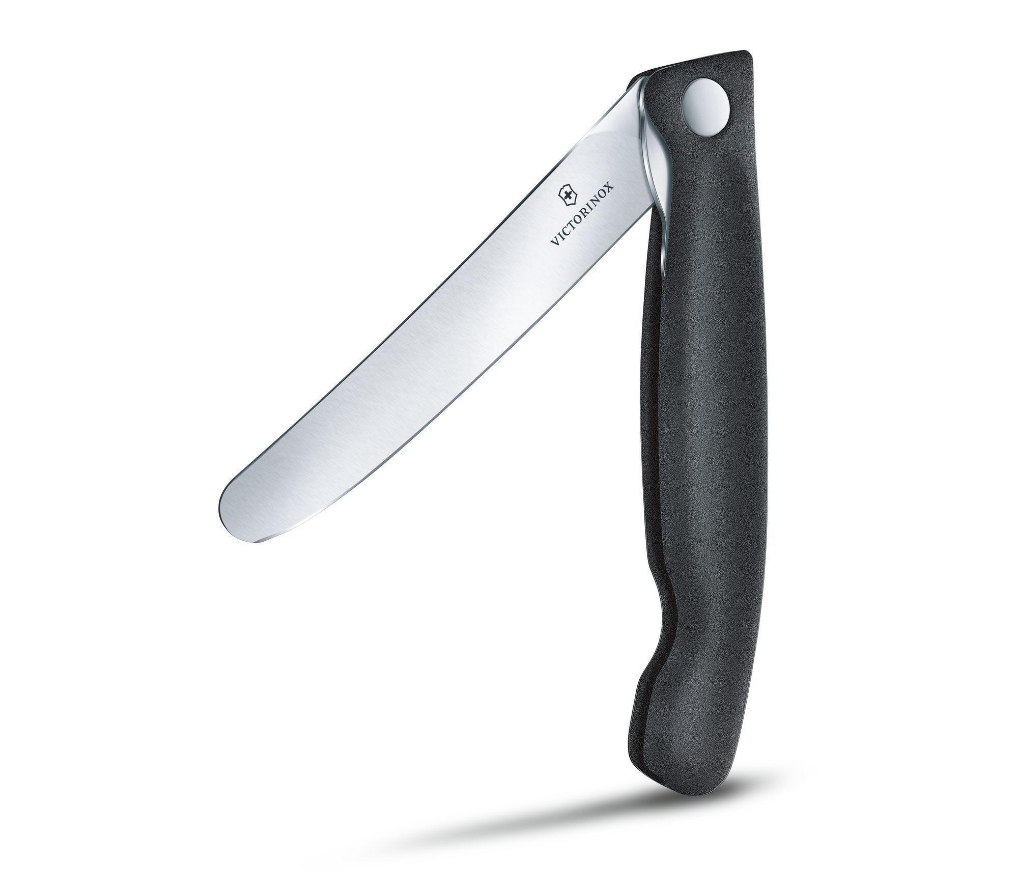 Cuchillo plegable negro liso Victorinox-1