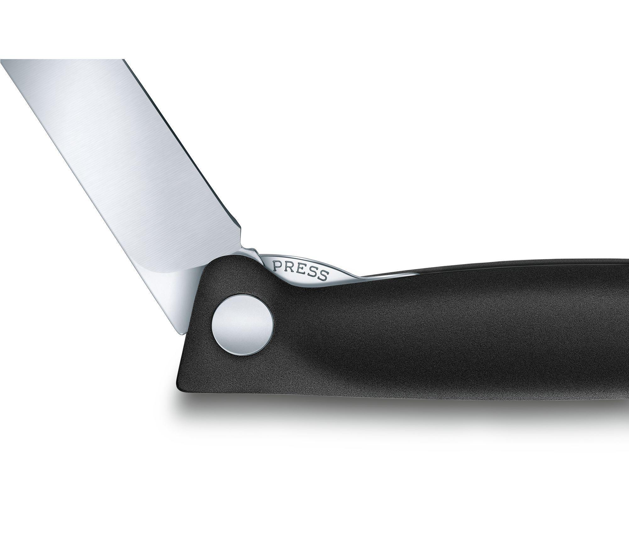 Cuchillo plegable negro liso Victorinox-3