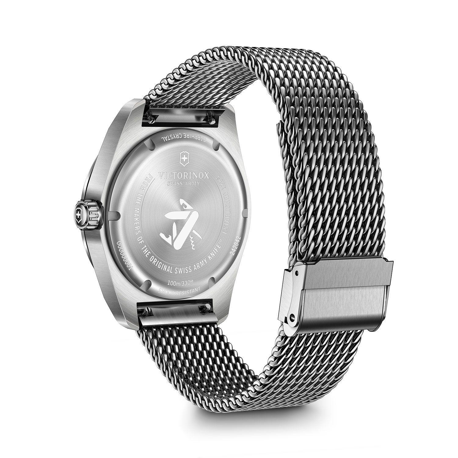 Reloj Swiss Army Azul Correa de Acero Victorinox-3