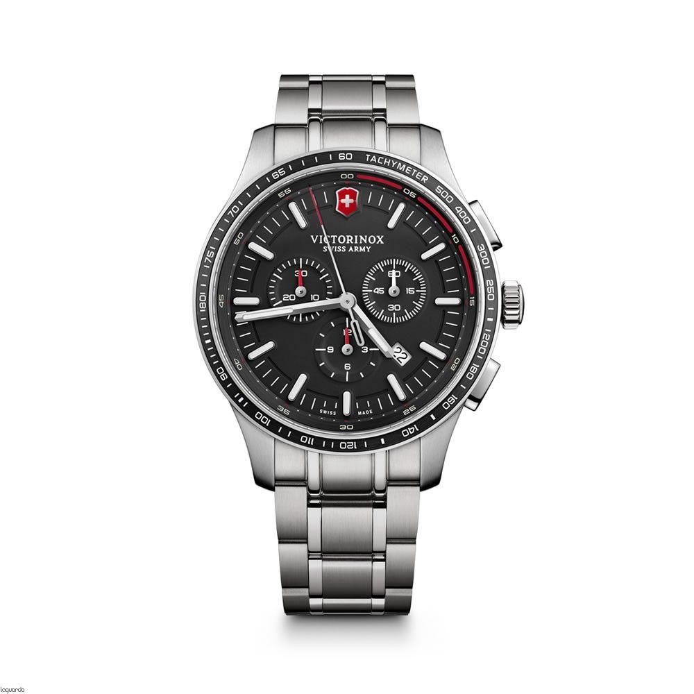 Reloj Alliance Sport Chronograph dial negro Victorinox-0