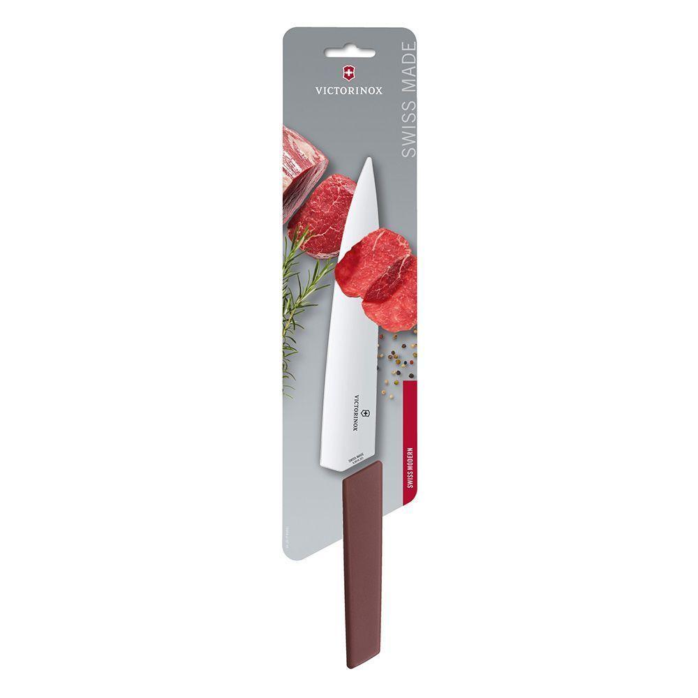 Cuchillo Swiss Modern rojo 22 cm Victorinox-0