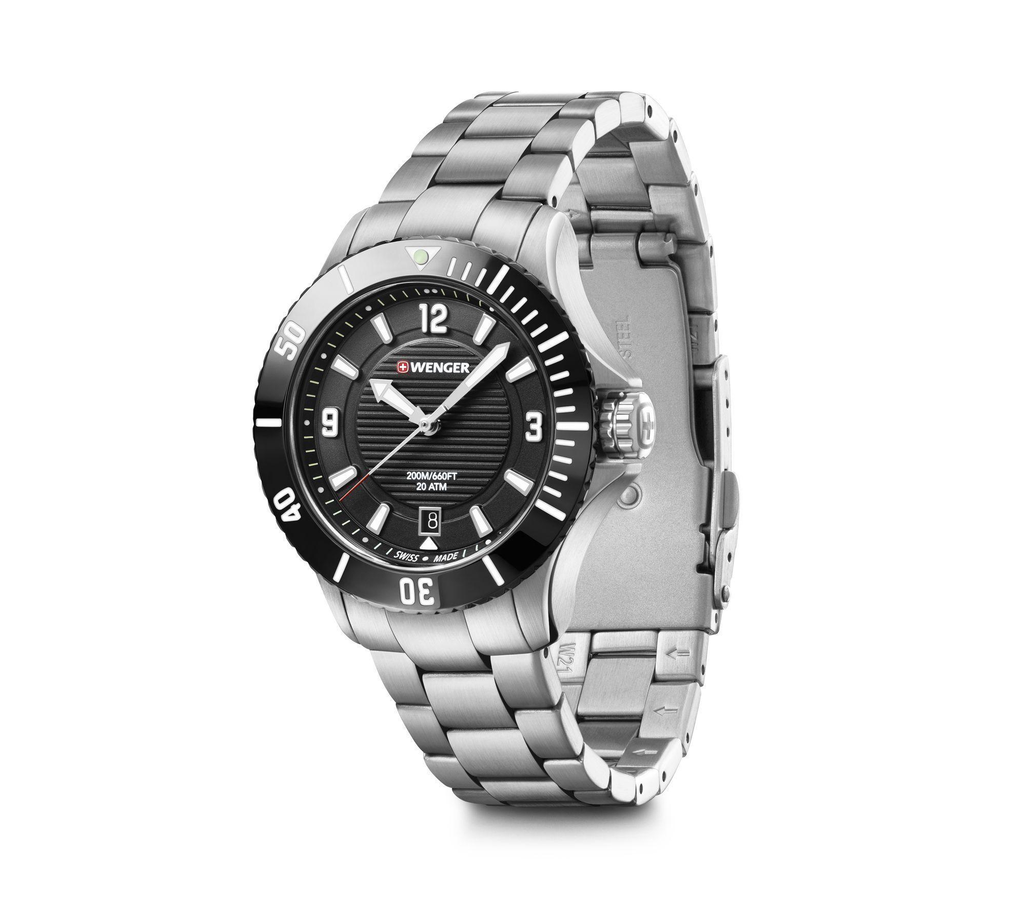 Reloj Seaforce Dial Negro 35 mm-2
