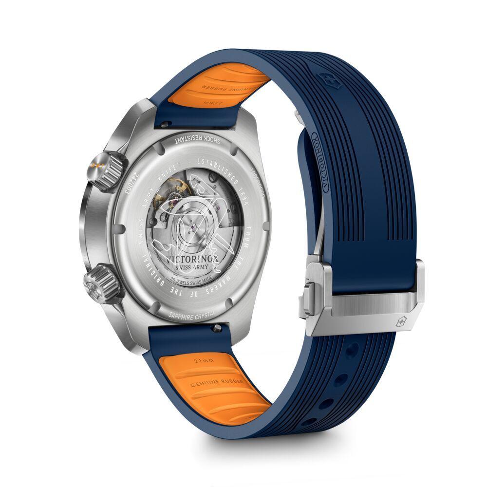Reloj Air Pro Automático correa caucho azul Victorinox-2