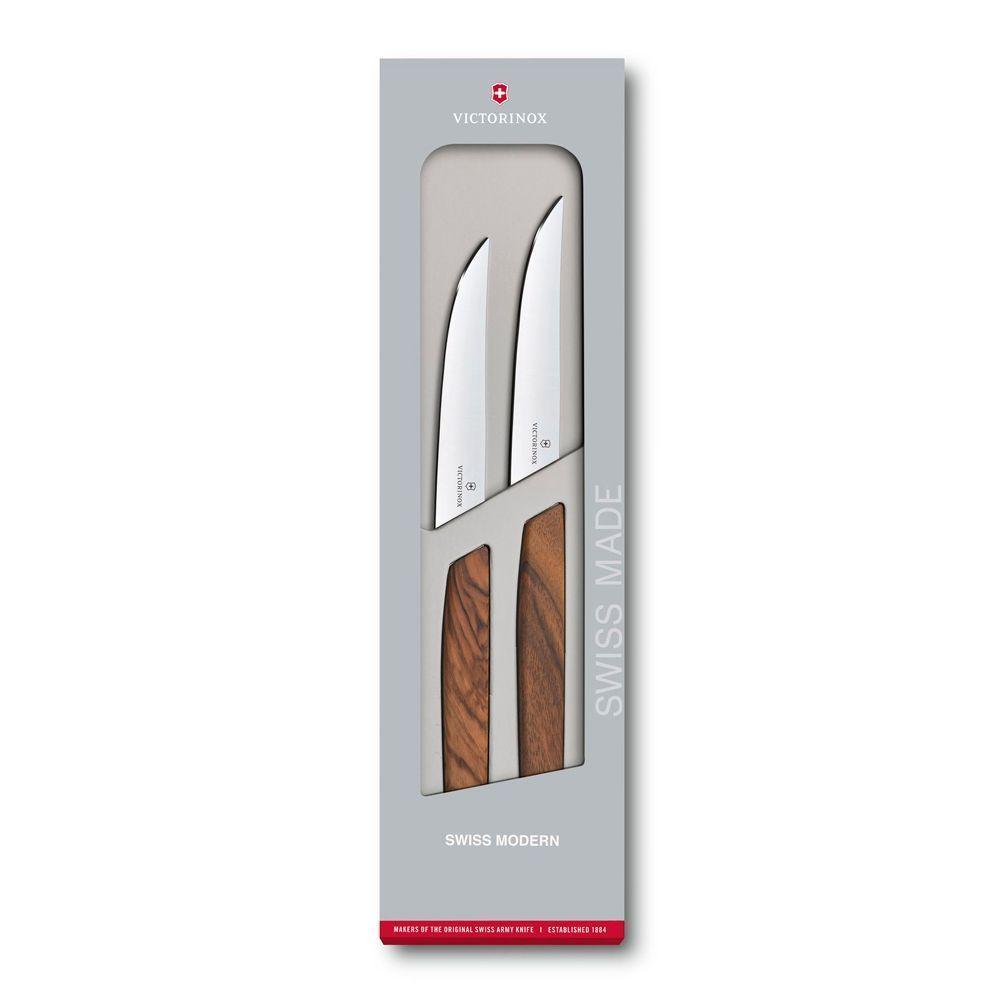 Set cuchillos bistec café 12 cm Victorinox 2 un-0