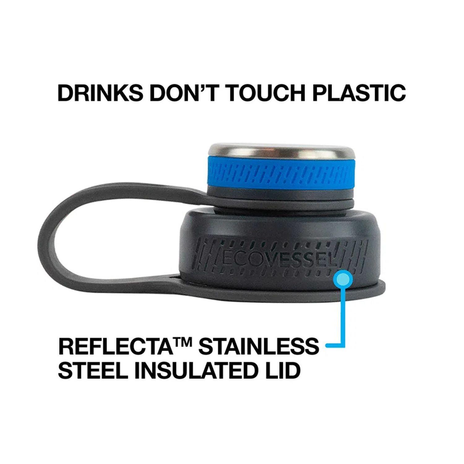 Botella inox Bossglowler 1,9 lts Negro.-2