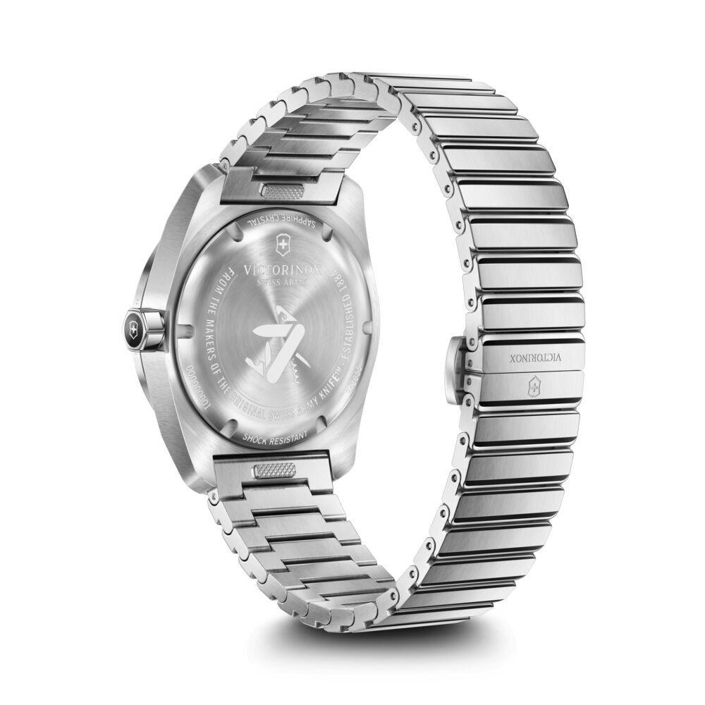 Reloj Concept One Solar negro correa de acero Victorinox-3