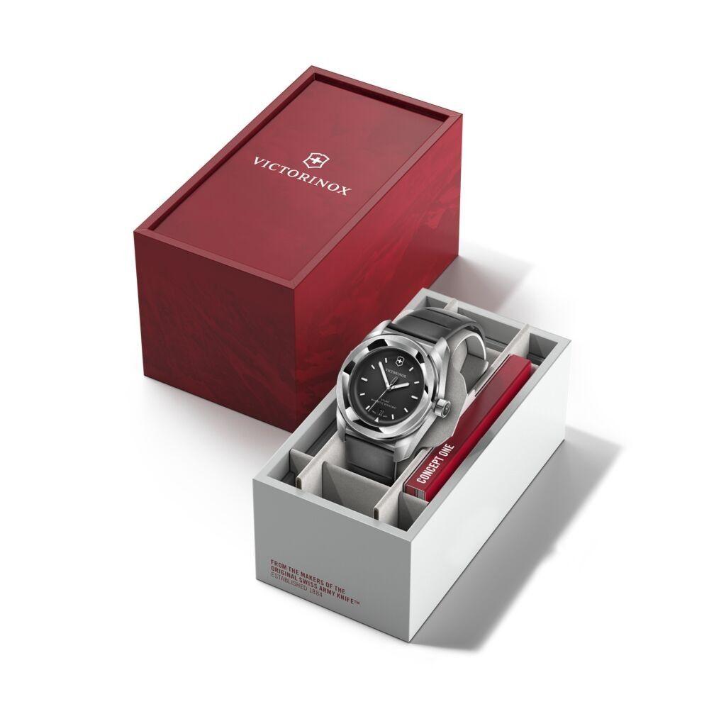 Reloj Concept One Solar negro correa de caucho Victorinox-6