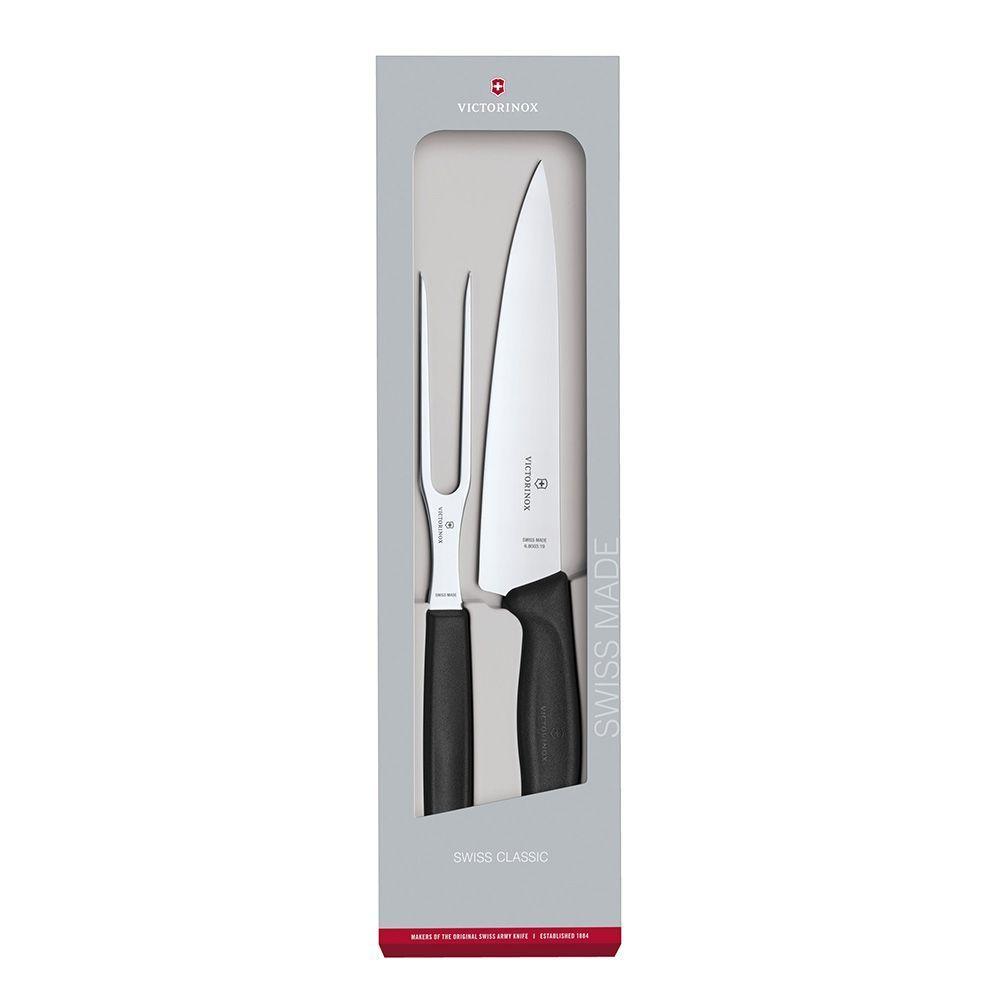 Juego para trinchar negro 15 y 19 cm Victorinox-0