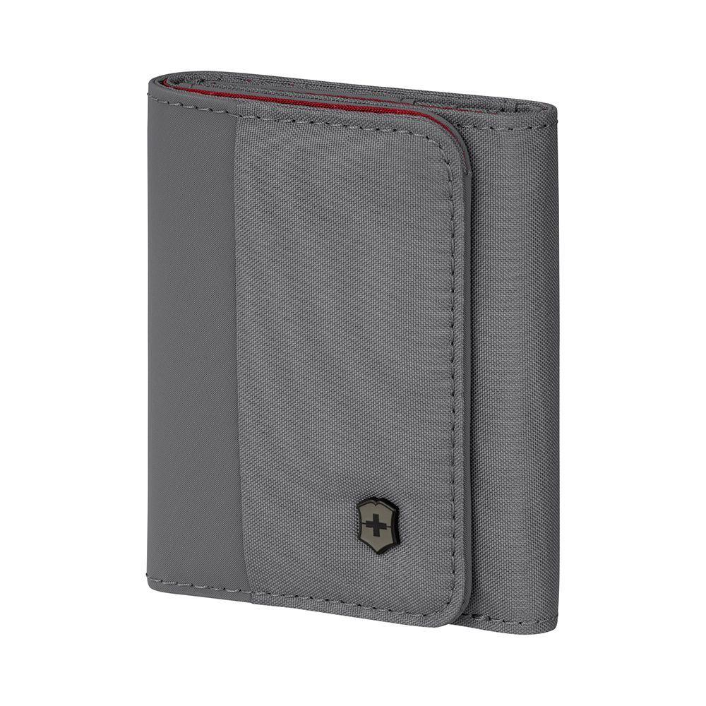 Billetera Tri-Fold con protección RFID Gris Victorinox-1