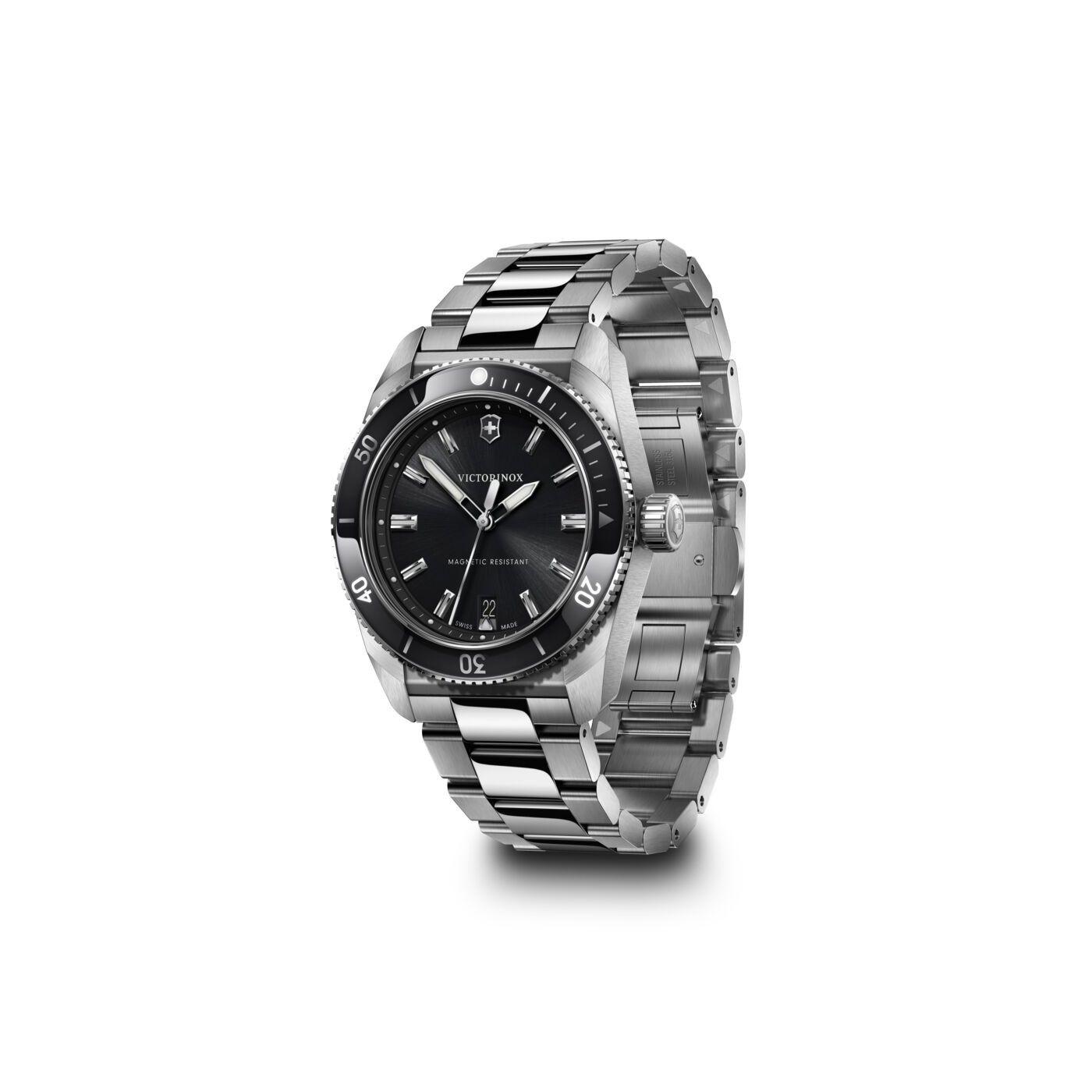 Reloj Maverick negro acero Victorinox-1
