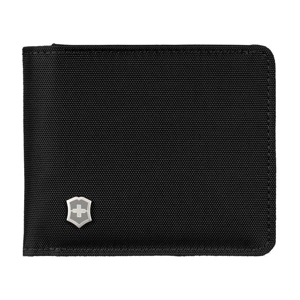 Billetera Bi-Fold Negro con monedero-0