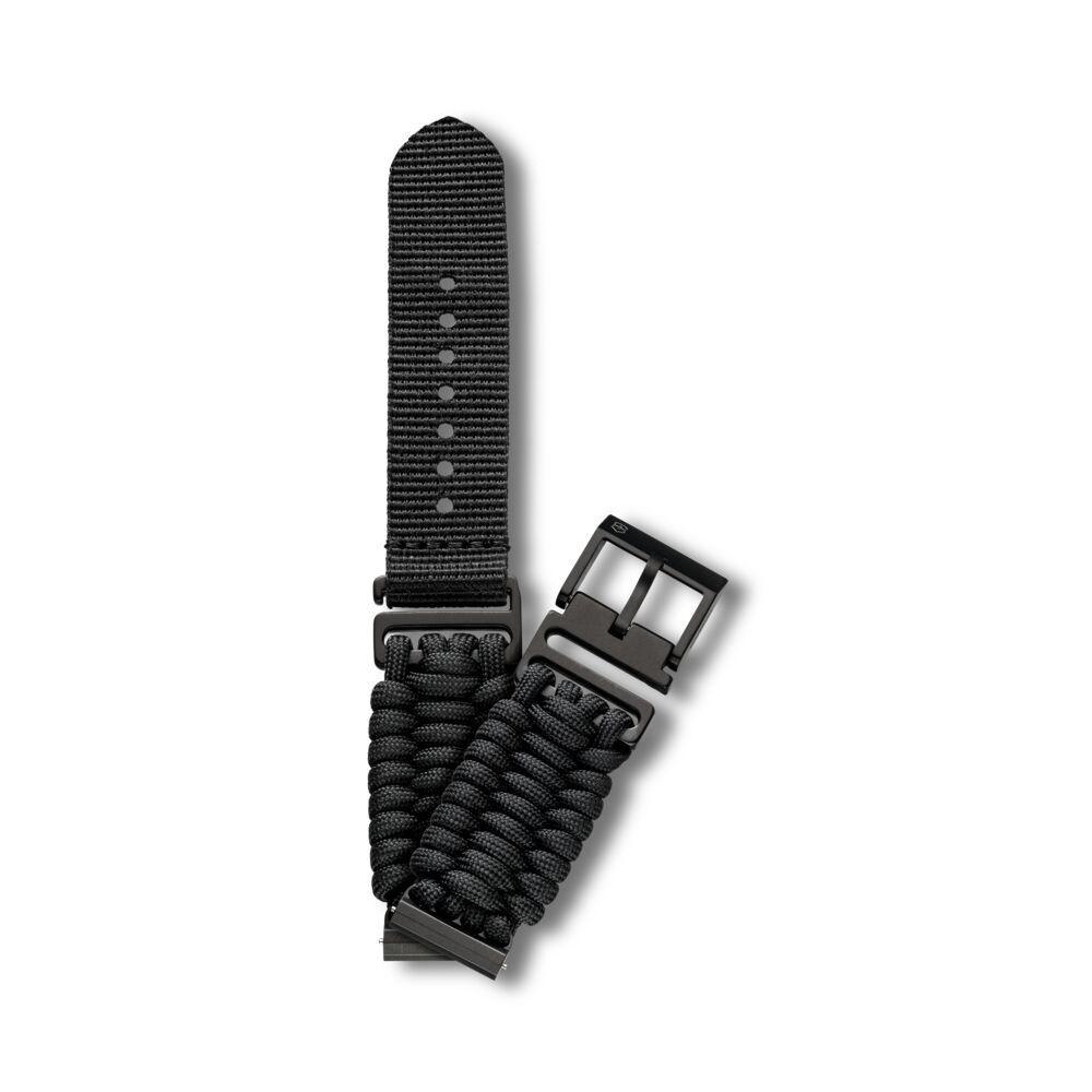 Correa Paracord D1 small negro -0