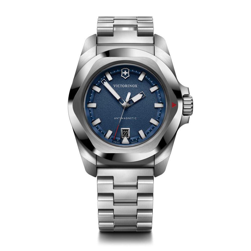 Reloj I.N.O.X. Quartz azul correa acero Victorinox-0