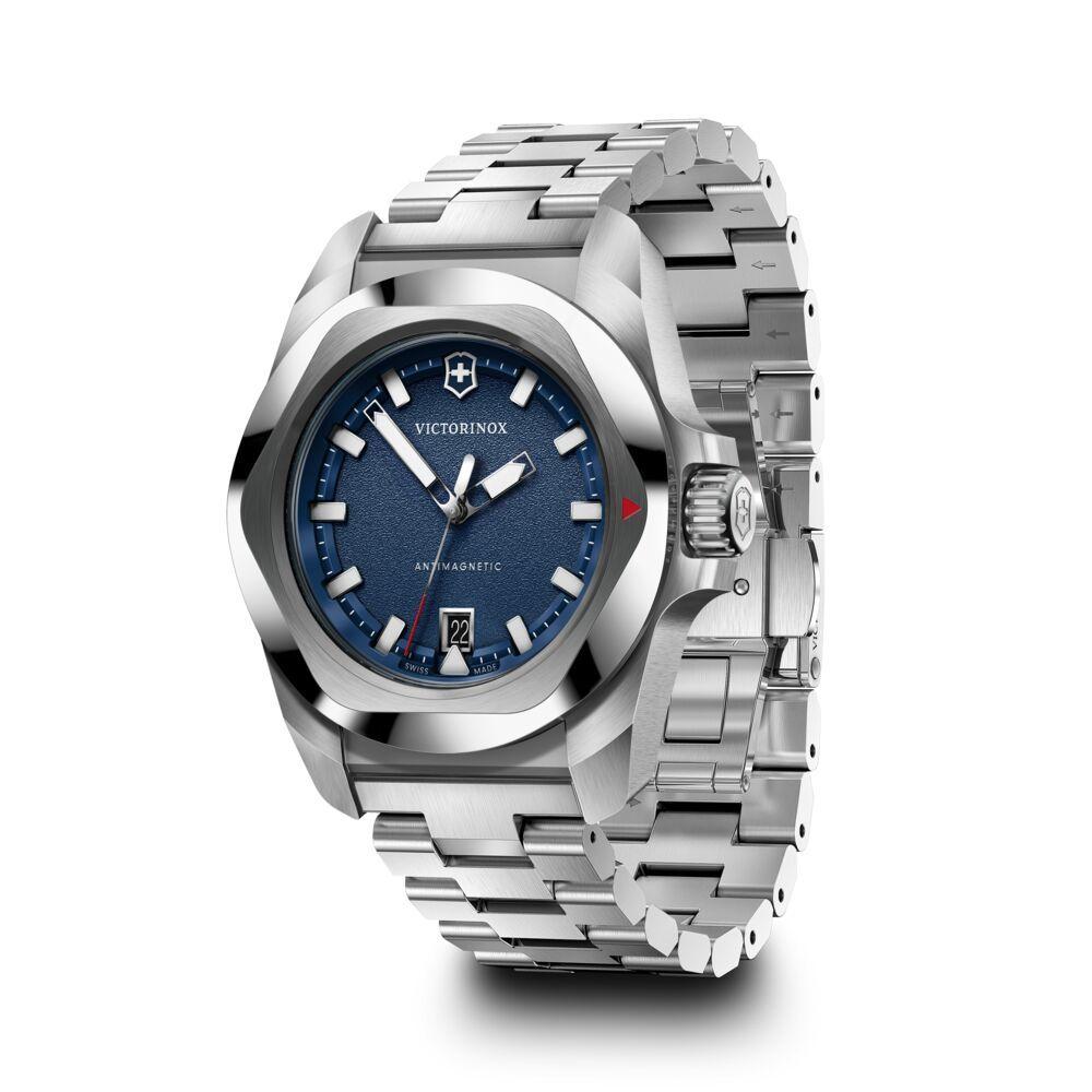 Reloj I.N.O.X. Quartz azul correa acero Victorinox-1