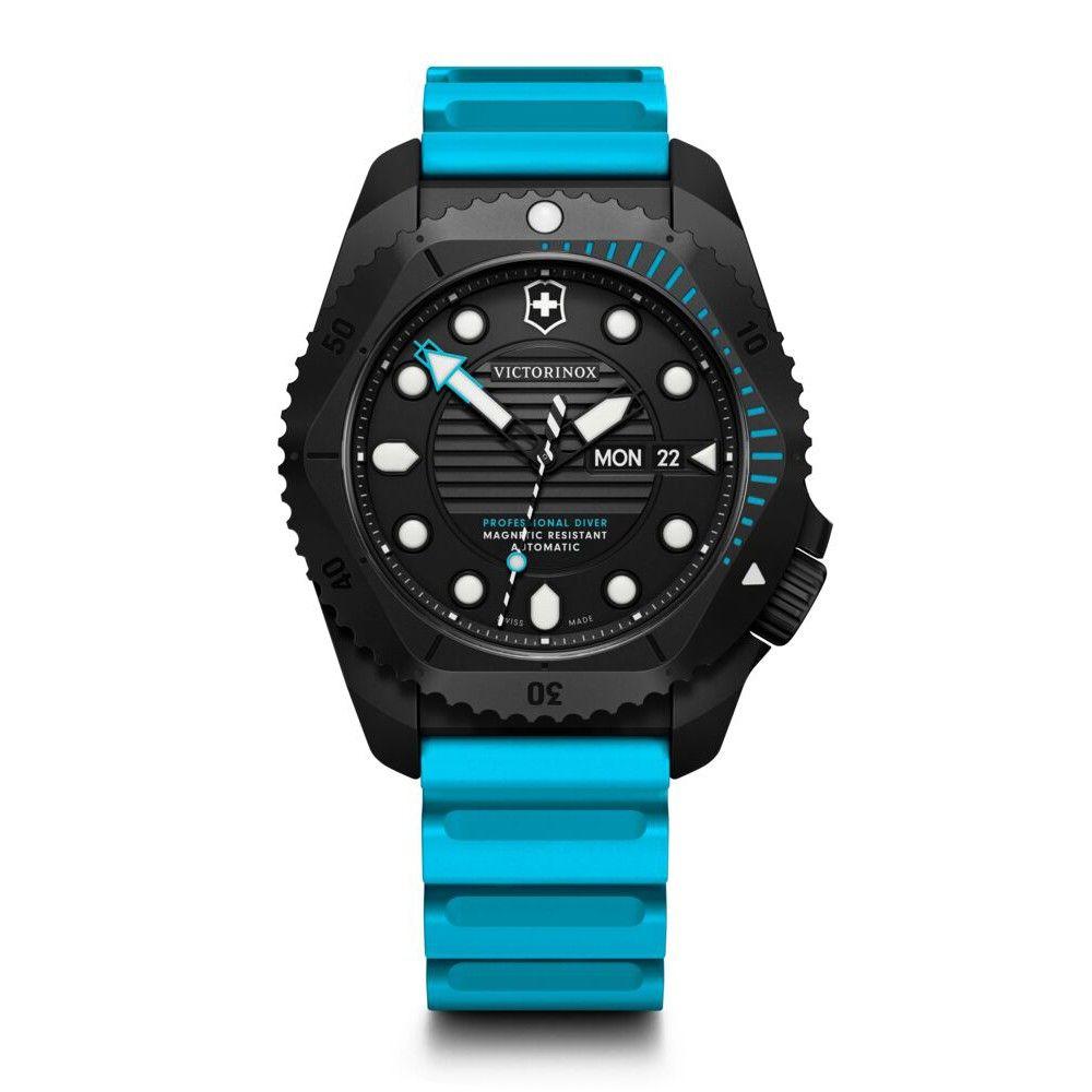 Reloj Dive Pro Automático negro correa de caucho calipso Victorinox-0