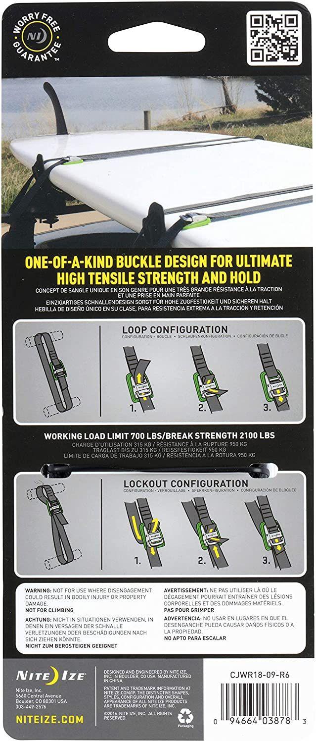 Set Mosquetones SlideLock #2, #3 y #4 acero inoxidable negro Nite Ize-0