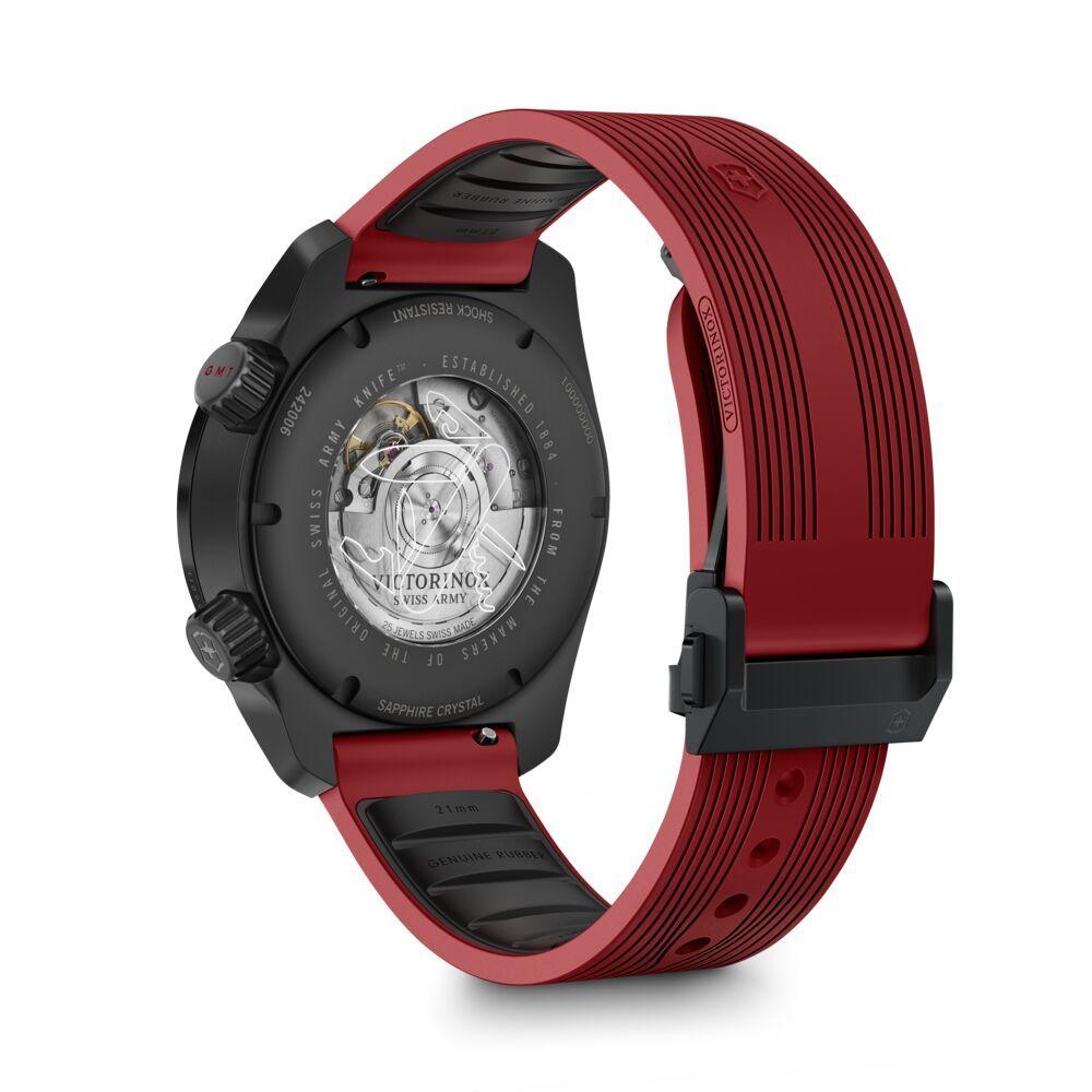 Reloj Air Pro Automático correa caucho rojo Victorinox-2