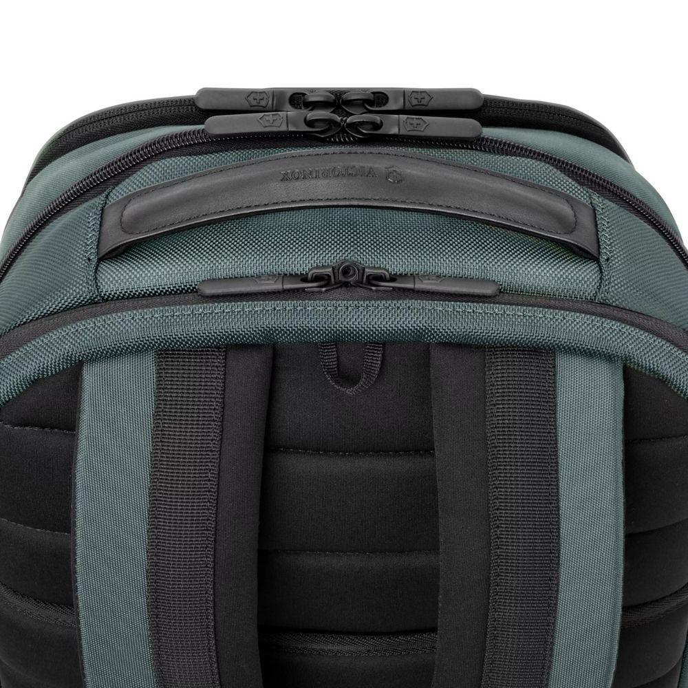 Mochila Altmont Professional Fliptop Laptop color verde Victorinox -6