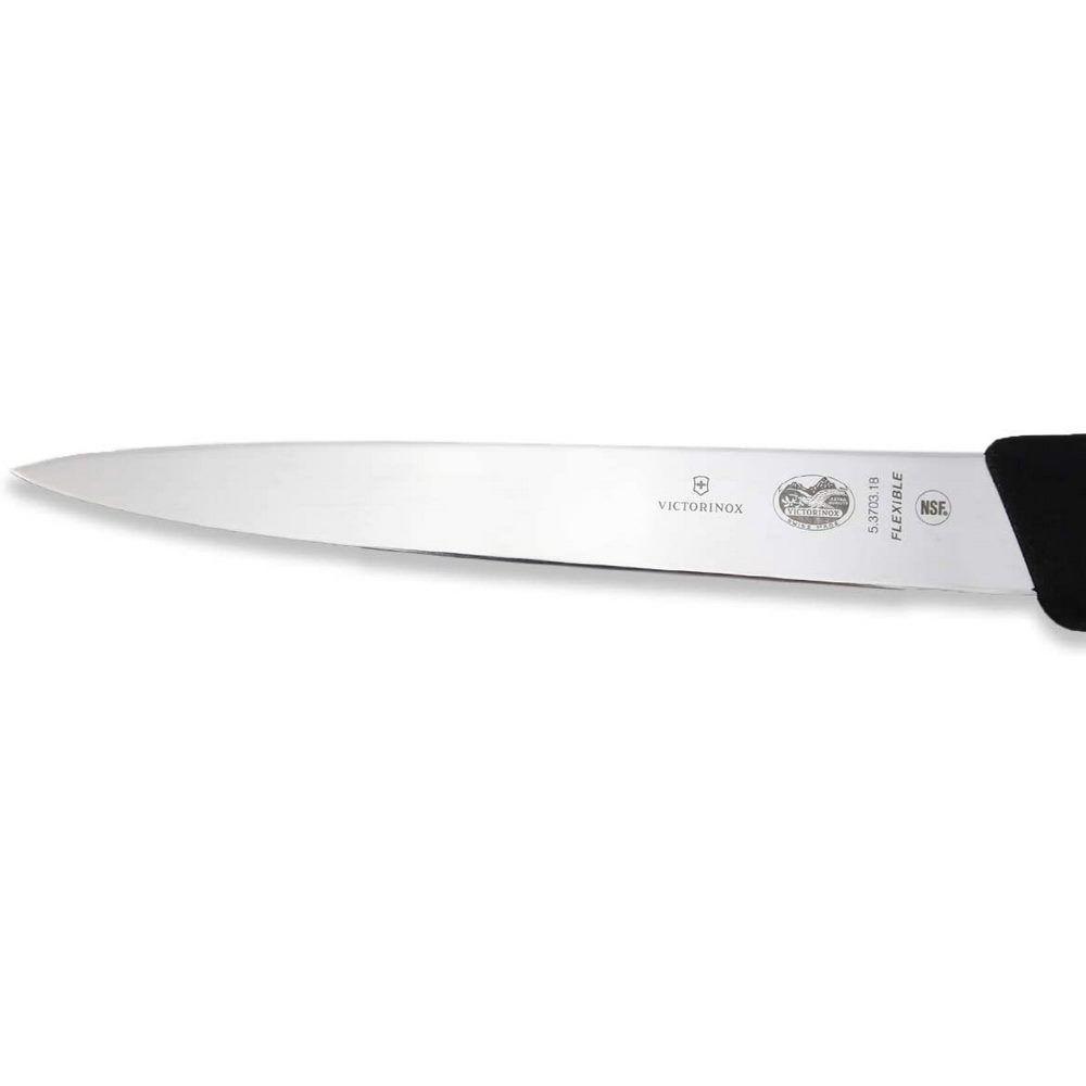 Cuchillo Carnicero Fibrox Negro 18 cm Victorinox-1
