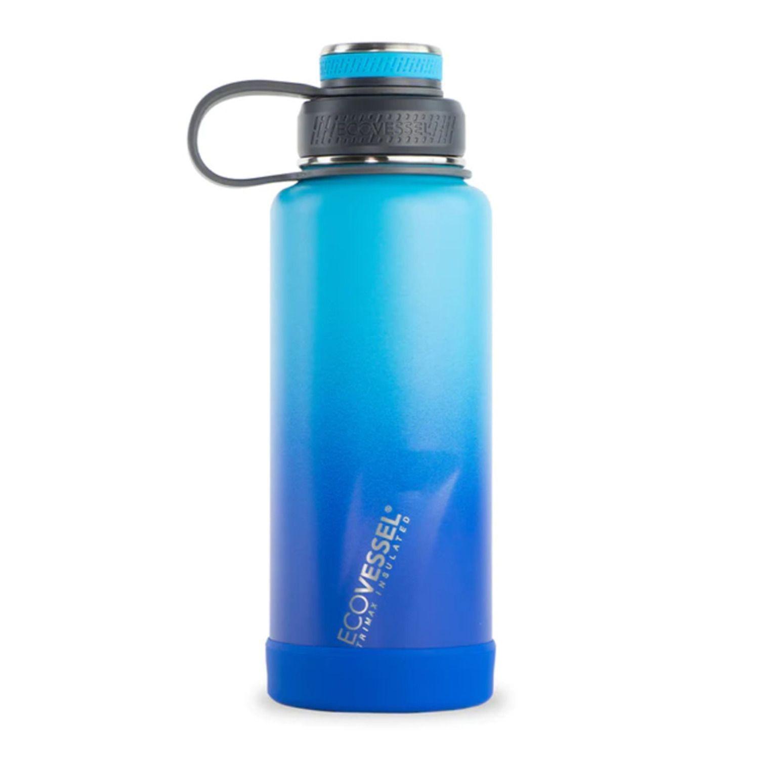 Botella inox Boulder 946 ml Azul.-0