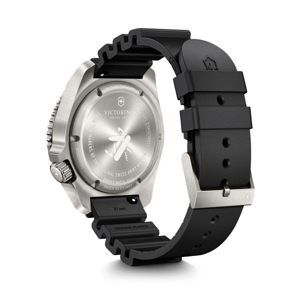 Reloj Dive Pro Automático negro correa de caucho negro Victorinox-3