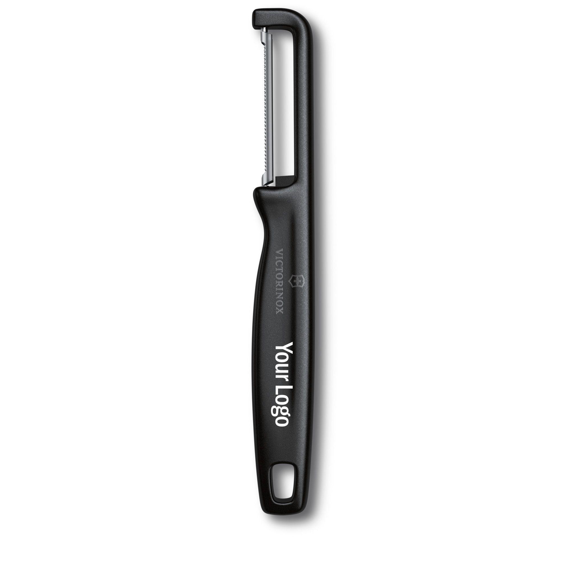 Pelador aserrado Iota negro Victorinox-3