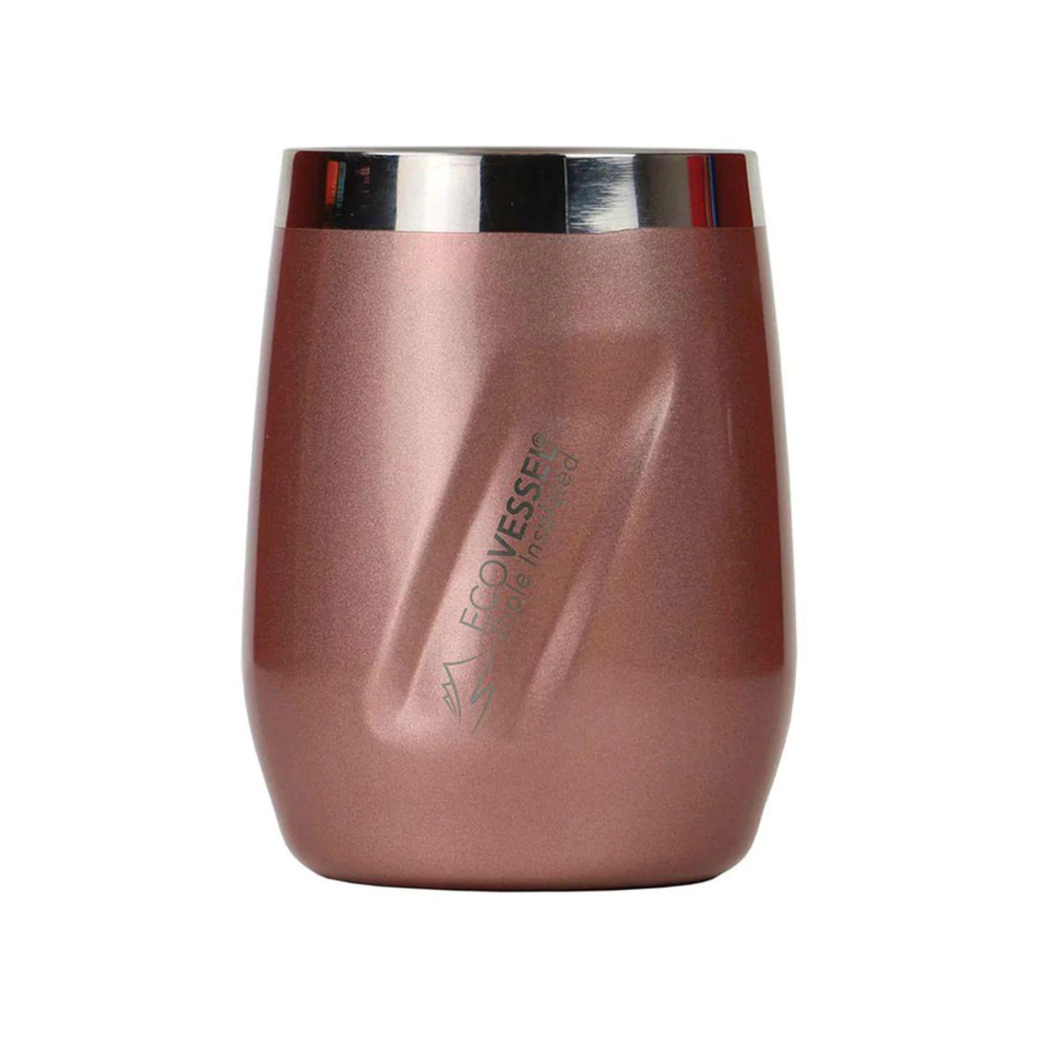 Vaso térmico inox 296 ml The Port Rosado.-0