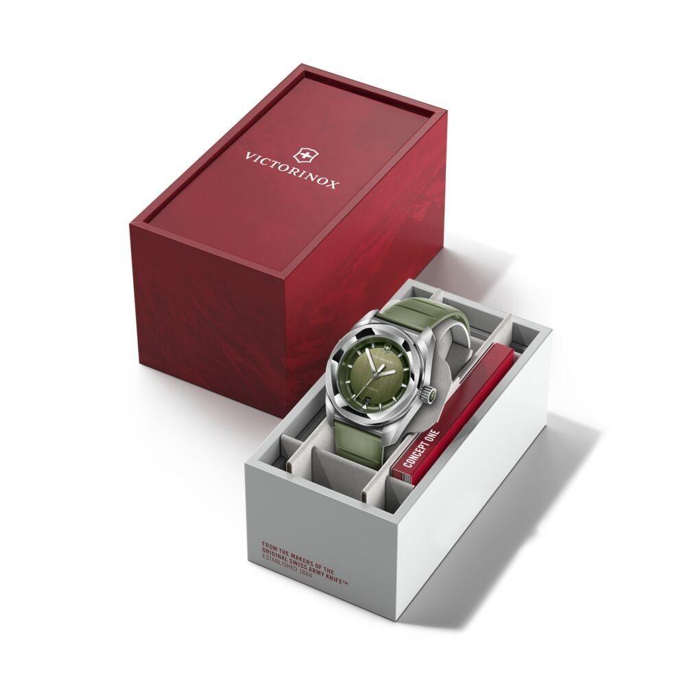 Reloj Concept One Automático verde correa de caucho Victorinox-6