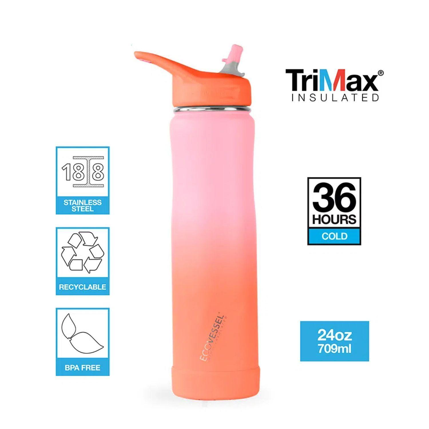 Botella inox The Summit 709 ml Rosado.-1