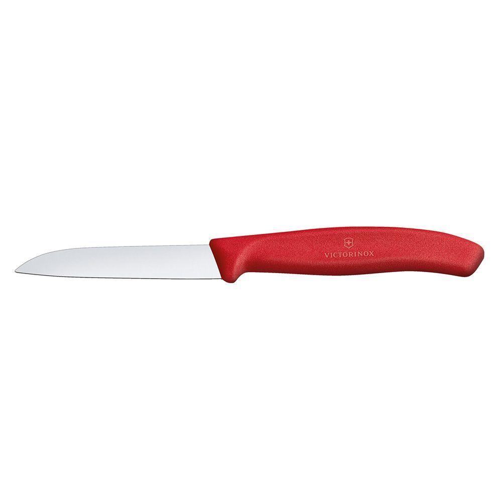 Cuchillo clásico recto Rojo 8 cm Victorinox-0