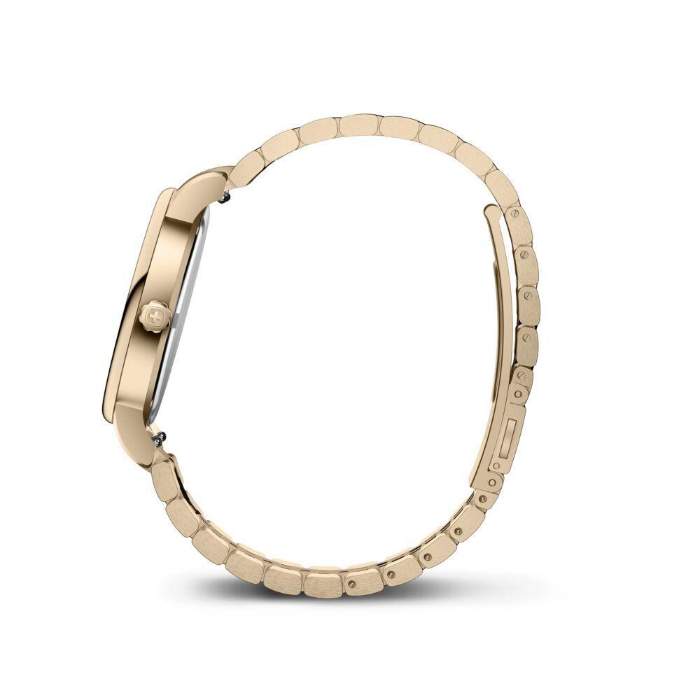 Reloj Urban Donnissima correa acero dorado Wenger-3