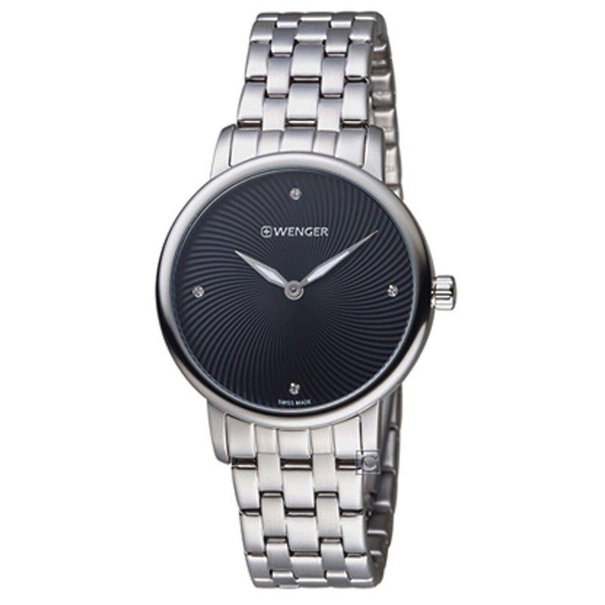 Reloj Urban Donnissima inox negro Wenger-1