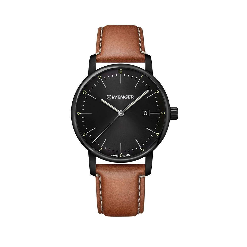 Reloj Urban Classic dial negro Wenger-0