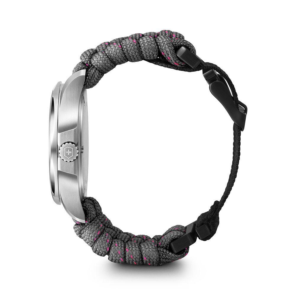 Reloj I.N.O.X. V dial gris, correa paracord gris.-2