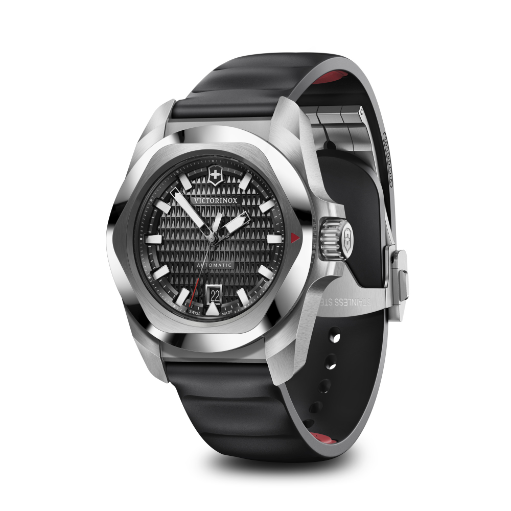 Reloj I.N.O.X. Automático correa de caucho negro Victorinox-2