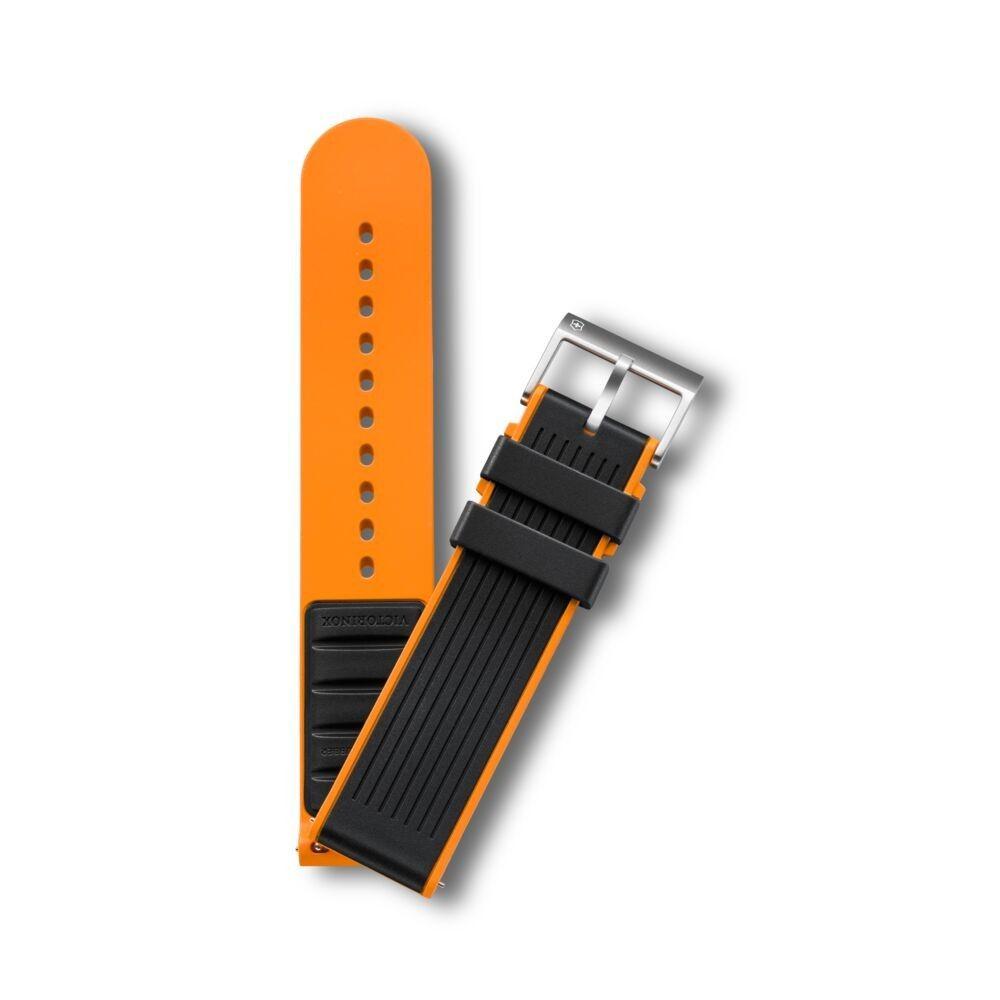 Correa caucho D4 negro/naranjo Victorinox-0