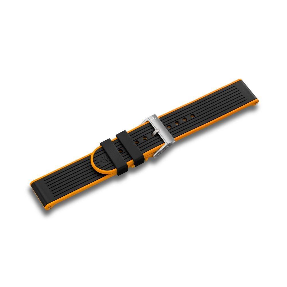 Correa caucho D4 negro/naranjo Victorinox-2