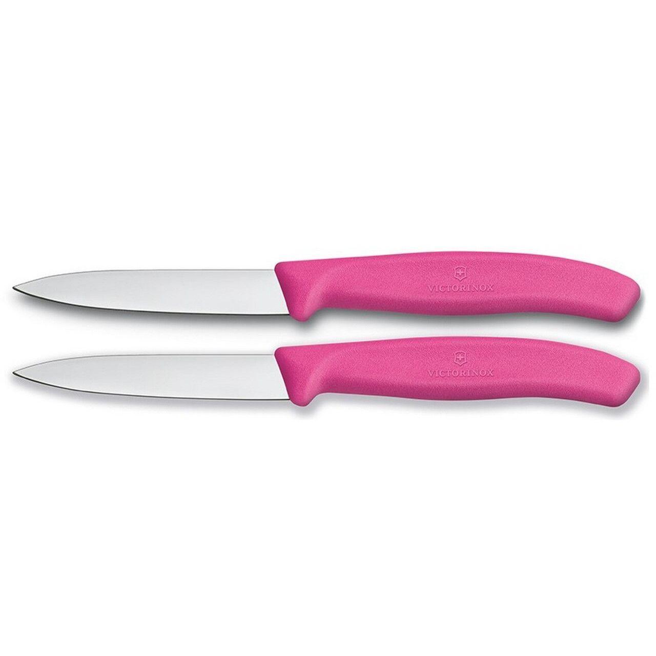 Cuchillo verdura mondador rosado 8 cm Victorinox-0