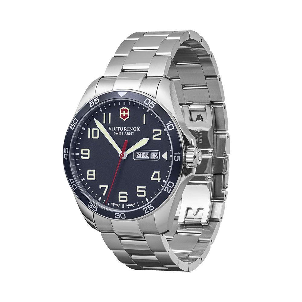 Reloj Fieldforce inox dial azul Victorinox-1
