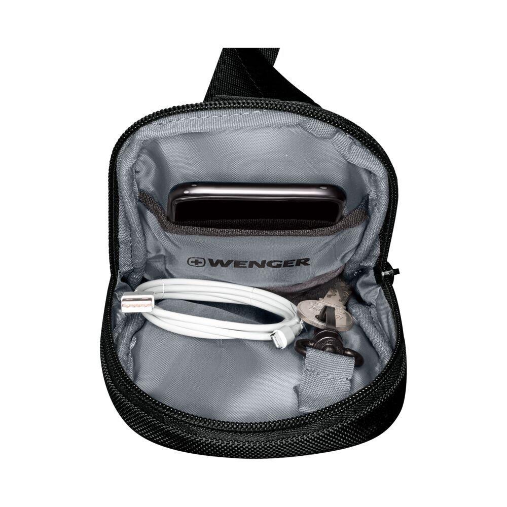 Bolso XE Compact crossbody negro Wenger-4