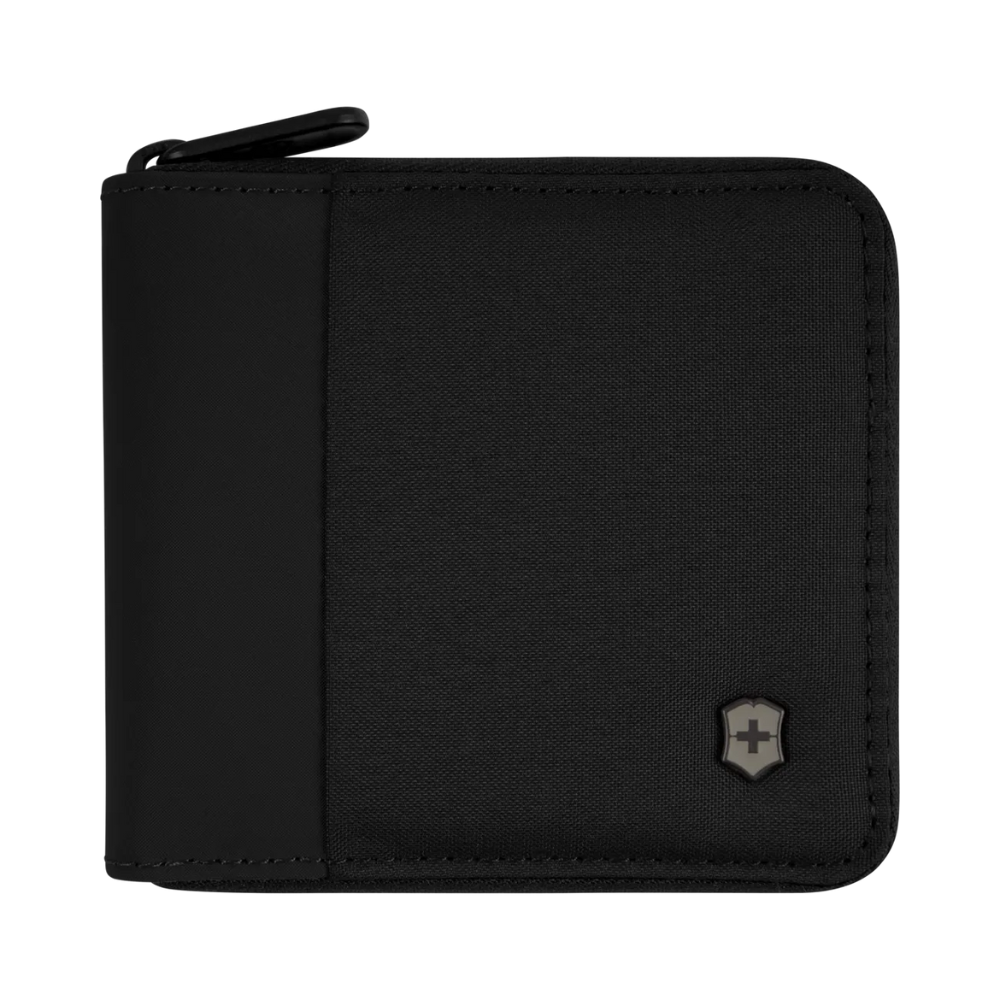 Billetera Zip-Around con protección RFID Negro Victorinox-0